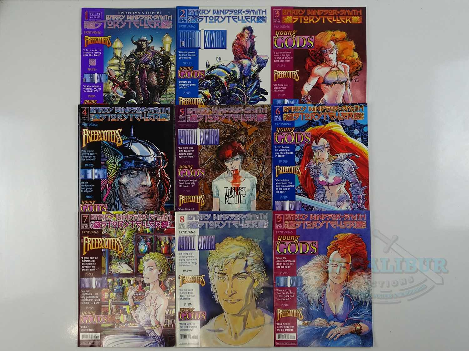 BARRY WINDSOR-SMITH STORYTELLER (9 in Lot) - (1996/1997 - DARK HORSE) - Full complete run from #1 to