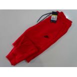 NIKE - Tech Fleece Joggers - Red / Black - Size Small - BNWT