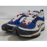 NIKE - Air Max 98 Trainers - UK7.5 / US8.5 - White / Pure Platinum / Black - Boxed but Worn