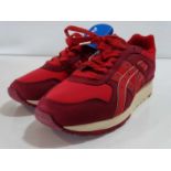 ASICS - GT2 Trainers - US7 / US8 - Red / Burgundy - BNIB