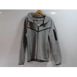 NIKE - Tech Fleece Full Zip Hoodie - Grey / Black - Size Medium - BNWT