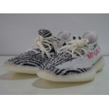 ADIDAS - Yeezy Boost 350 V2 Trainers - UK8 / US8.5 - White / Black / Red - BNIB