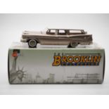 A BROOKLIN BRK.157a hand built white metal, 1:43 scale model of a 1959 Desoto Fireflite station