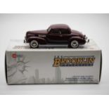 A BROOKLIN BRK.122 hand built white metal, 1:43 scale model of a 1939 La Salle 5 window coupe , VG/E