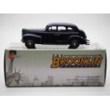 A BROOKLIN BRK.187 hand built white metal, 1:43 scale model of a 1939 Nash Ambassador Eight