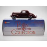 A BROOKLIN P.C.05 'The Pontiac Collection' hand built white metal, 1:43 scale model of a 1936