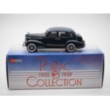 A BROOKLIN P.C.01 'The Pontiac Collection' hand built white metal, 1:43 scale model of a 1937