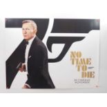 JAMES BOND: NO TIME TO DIE (2021) UK Quad film poster full character set of 6 'In cinemas