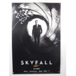 JAMES BOND: SKYFALL (2012) IMAX 26th October advance one sheet film poster together with October '