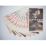 JAMES BOND: FROM RUSSIA WITH LOVE (1963) - A complete set of 8 US lobby cards - 11" x 14" flat