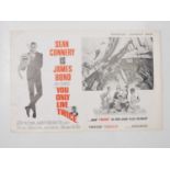 JAMES BOND: YOU ONLY LIVE TWICE (1967) - British press campaign book - no cuts or missing pages -