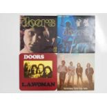 THE DOORS - A group of vinyl LPs comprising THE DOORS (1967) - second pressing; WAITING FOR THE