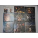 BONNIE TYLER - Group of vinyl LPs to include IT'S A HEARTACHE and FASTER THAN THE SPEED OF NIGHT -
