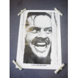THE SHINING (1980) - Bus Stop poster - Classic Jack Nicholson 'Here's Johnny' commercial poster -