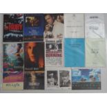 A group of mixed press campaign books, synopses, black/white stills etc to include MISSISSIPPI