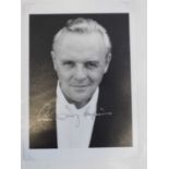 ANTHONY HOPKINS - signed 10x8 photograph - this item has been independently checked