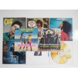CLIFF RICHARD - A group of vinyl LP albums comprising CLIFF (1959); WONDERFUL LIFE (1964); FINDERS