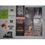 A group of mixed press campaign books, synopses, black/white stills etc to include JURASSIC PARK -