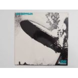 LED ZEPPELIN - LED ZEPPELIN (1969) - First pressing with red/maroon label "Superhype" publishing