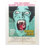 VAMPIRE CIRCUS (1972) US one sheet movie poster