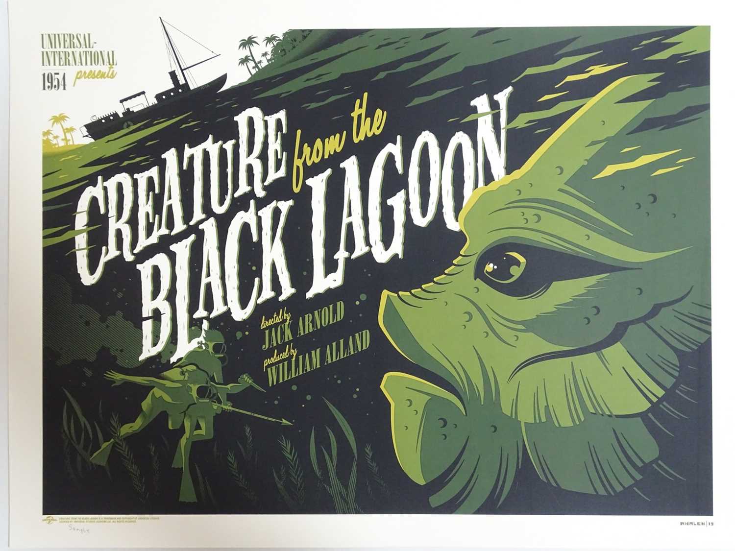Collection of alternative movie posters by Tom Whalen- Sample set - Universal Studio MONSTERS; IT’ - Image 7 of 13
