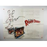 Group of UK Quad movie posters comprising WHO FRAMED ROGER RABBIT (1988) SCROOGED (1988) and THE