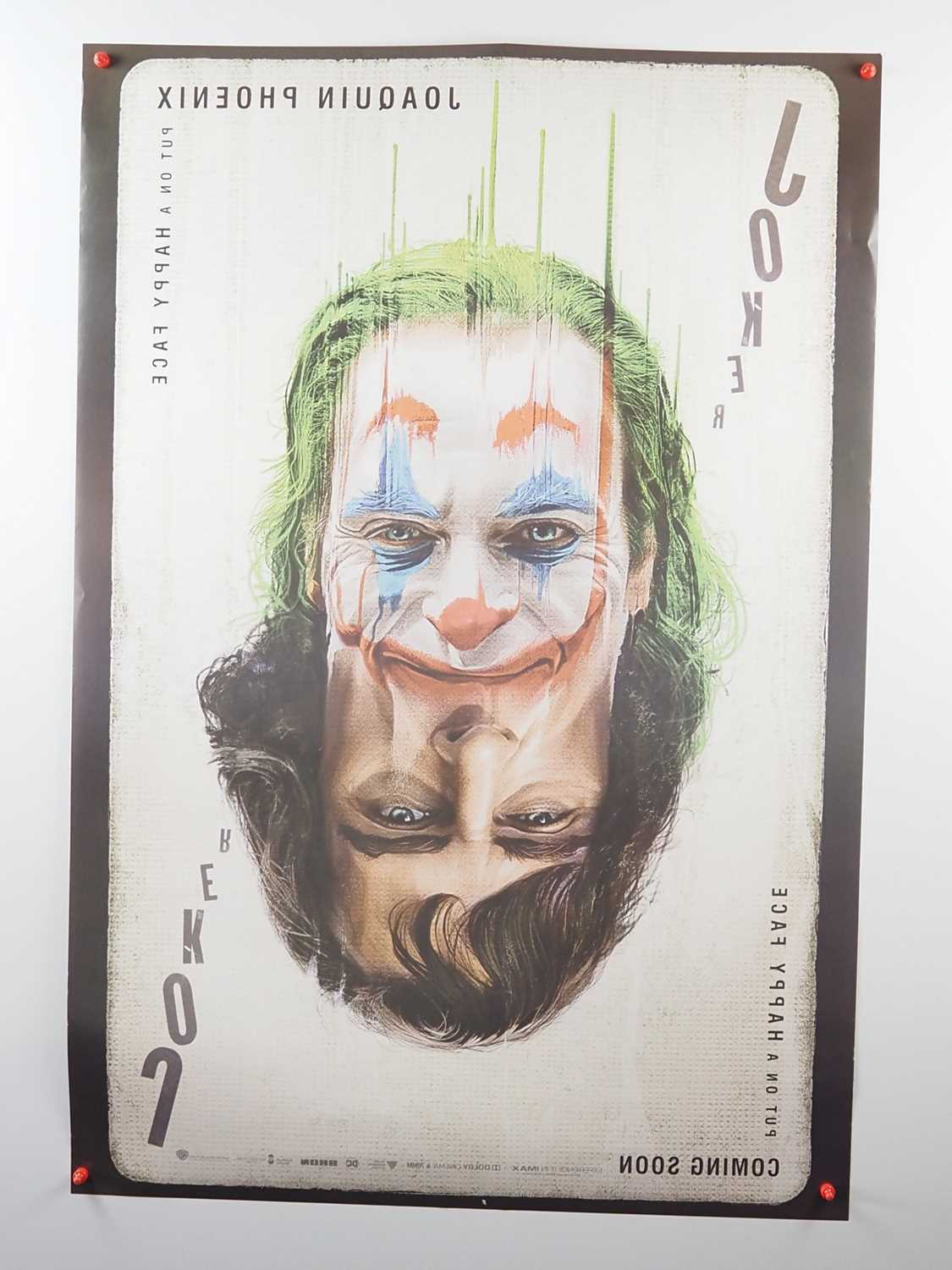 JOKER (2019) - 'Playing Card' style Thai one sheet movie poster of Joaquin Phoenix in the title role - Bild 6 aus 6