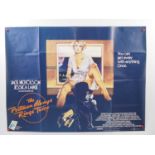 A pair of UK Quad film posters for POSTMAN ALWAYS RINGS TWICE (1981) starring Jack Nicholson and