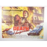 A pair of UK Quads comprising DEATH VENGEANCE (1982) starring Tom Skerritt and DEATH WISH II (