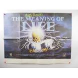 Collection of UK Quad comedy movie posters comprising THE MEANING OF LIFE (1983); A FISH CALLED