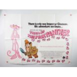 TRAIL OF THE PINK PANTHER (1982) UK Quad film poster starring Peter Sellers David Niven, Herbert Lom