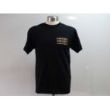 A group of 3 ROBIN HOOD production crew short sleeve t-shirts comprising - black 'M' stunt crew;