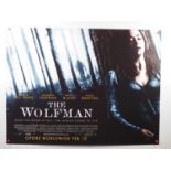 A large quantity of UK Quad film posters to include THE WOLF MAN; SCREAM 3; THE HILLS HAVE EYES 2; I