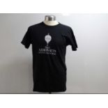 A group of 4 production crew issued short sleeved t-shirts comprising THE AERONAUTS (stunt crew, '