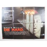 Group of posters comprising DIE HARD (1988); RAMBO III (1988); TEQUILA SUNRISE (1988); BEVERLY HILLS