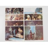 THE GOLDEN VOYAGE OF SINBAD (1973) - A complete set of 8 UK Front of House Cards with one card