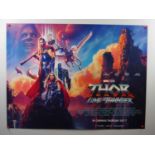 THOR: LOVE AND THUNDER (2022) set of 3 UK Quad film posters to include Jane Foster and Thor