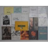 A group of mixed press campaign books, synopses, black/white stills etc to include THE JUNGLE
