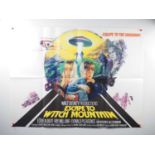 A group of WALT DISNEY UK Quad film posters comprising ESCAPE TO WITCH MOUNTAIN (1975); RETURN