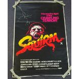 SQUIRM (1976) - A 60" x 40" movie poster for the horror movie - rolled