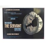 THE SERVANT (1963 - 4K) - A UK Quad movie poster for the BFI 4K restoration of the 1963 film