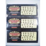 A quantity of boxed HORNBY G102 live steam Stephenson's Rocket track - G in F/G boxes (X3 Boxes)