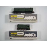 A pair of rarer WRENN OO gauge non-powered diesel locomotives comprising a W2230NP Bo-Bo diesel