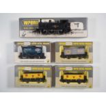 A WRENN W2205 OO gauge R1 class tank locomotive in BR black (incorrect box) together with a group of