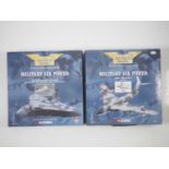 A pair of CORGI Aviation Archive 1:72 scale aircraft, comprising of an Avro Vulcan and a Handley