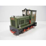 An R&D INDUSTRIAL MODELMAKERS (Australia) 1:22 G scale 45mm Baguley-Drewry Diesel in full metal