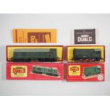 A pair of HORNBY DUBLO OO gauge 2-rail diesel locomotives comprising a 2230 Bo-Bo and a 2231 shunter
