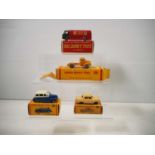 A group of DUBLO DINKY cars/lorries comprising boxed examples of 061 Ford Prefect, 067 Austin