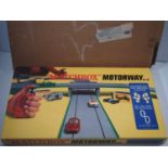A MATCHBOX MOTORWAY No.12 set, North American export issue, appears complete and pristine apart from