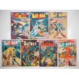 BATMAN LOT (7 in Lot) - (1962/1968 - DC) - Includes BATMAN #148, 164, 165, 167, 196, 201 + GIANT